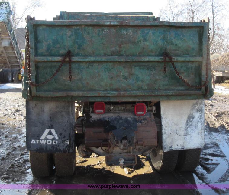 image for item I6851 1984 GMC Brigadier dump truck