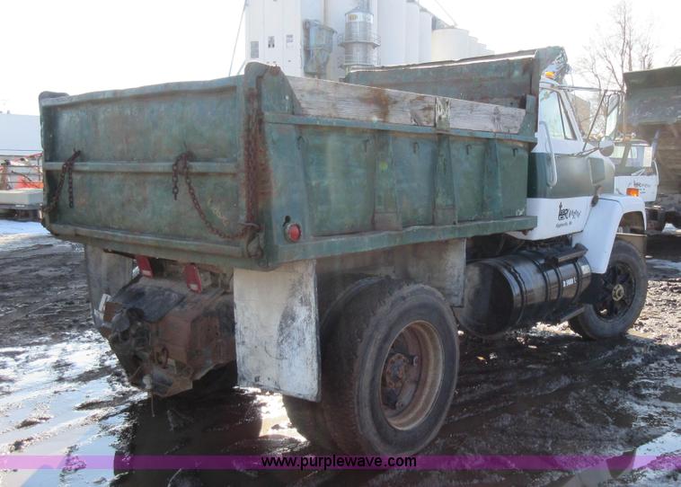 image for item I6851 1984 GMC Brigadier dump truck