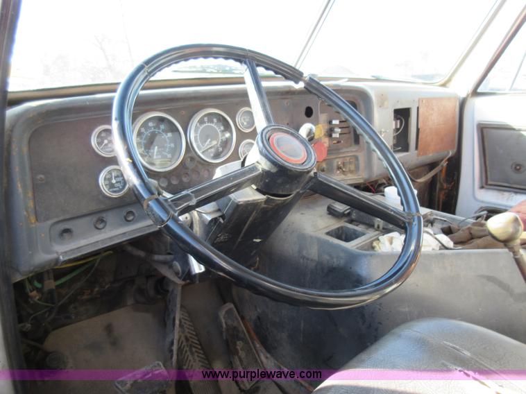 image for item I6851 1984 GMC Brigadier dump truck