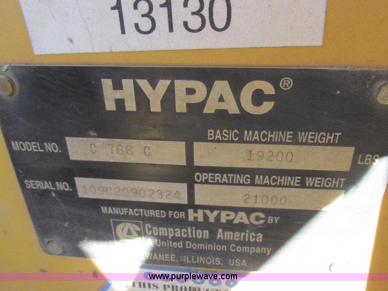 image for item I8770 Hypac C766C double drum roller