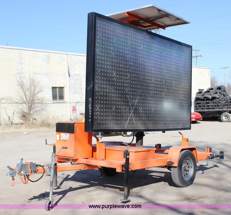 2007 K&K Systems message trailer in Tulsa, OK Item J2296 sold