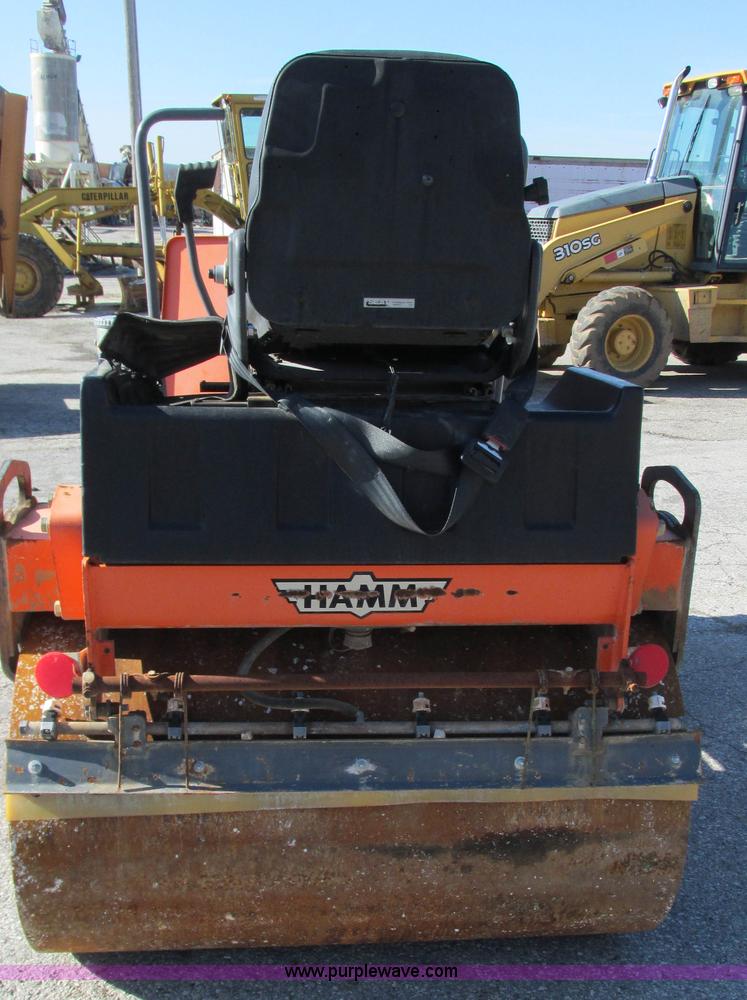 image for item K2005 2002 Hamm HD12 vibratory smooth double drum roller