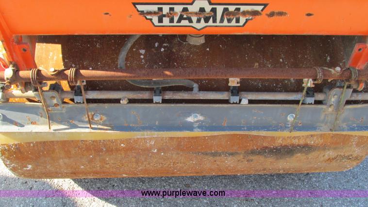 image for item K2005 2002 Hamm HD12 vibratory smooth double drum roller
