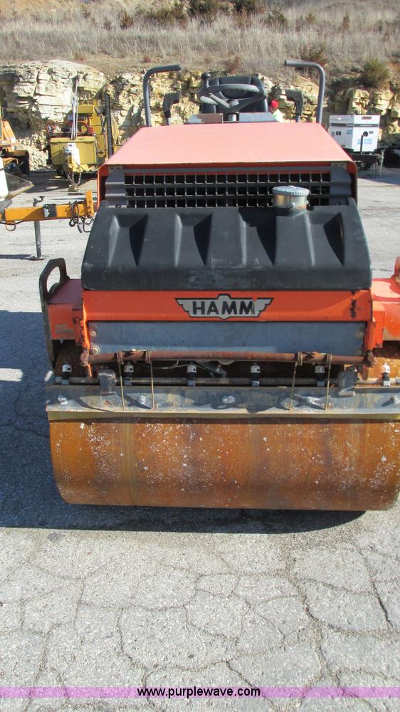 image for item K2005 2002 Hamm HD12 vibratory smooth double drum roller