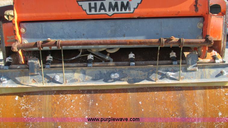 image for item K2005 2002 Hamm HD12 vibratory smooth double drum roller