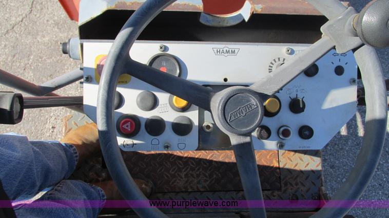 image for item K2005 2002 Hamm HD12 vibratory smooth double drum roller