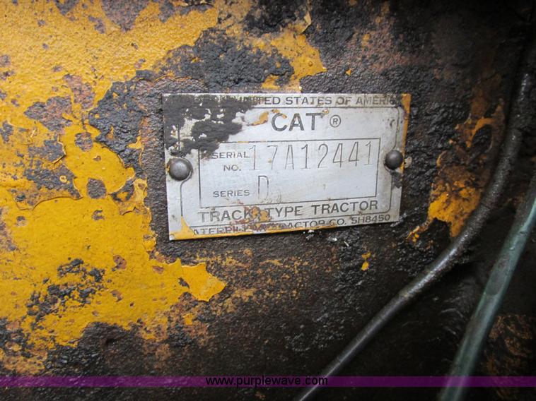 image for item K2025 1959 Caterpillar D7D dozer