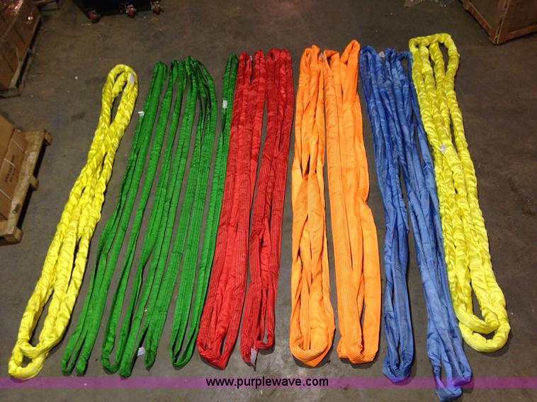 image for item K2504 (12) continuous soft crane rigging slings