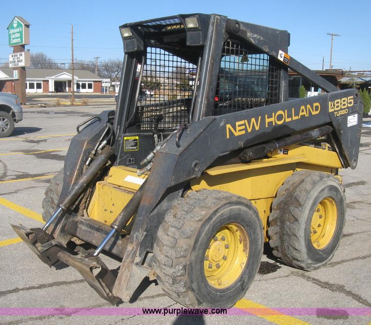 image for item K2876 1995 New Holland LX885 Turbo skid steer