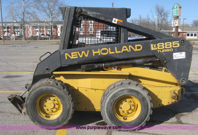 image for item K2876 1995 New Holland LX885 Turbo skid steer