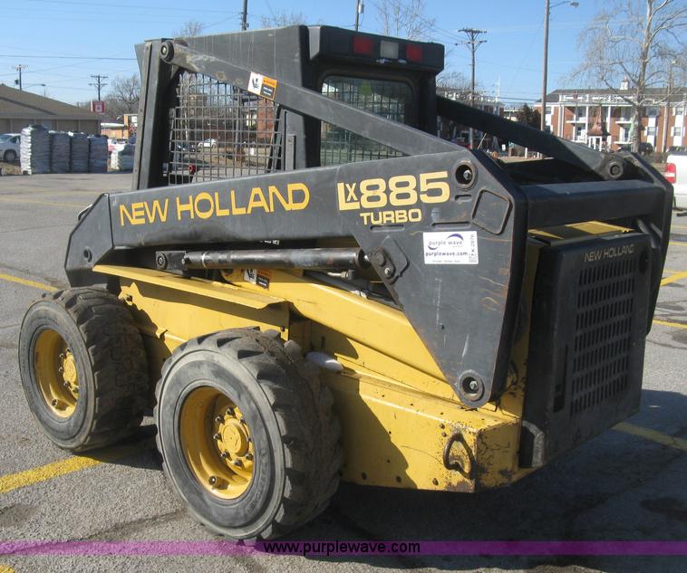 image for item K2876 1995 New Holland LX885 Turbo skid steer