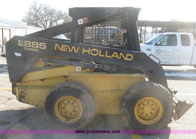 image for item K2876 1995 New Holland LX885 Turbo skid steer