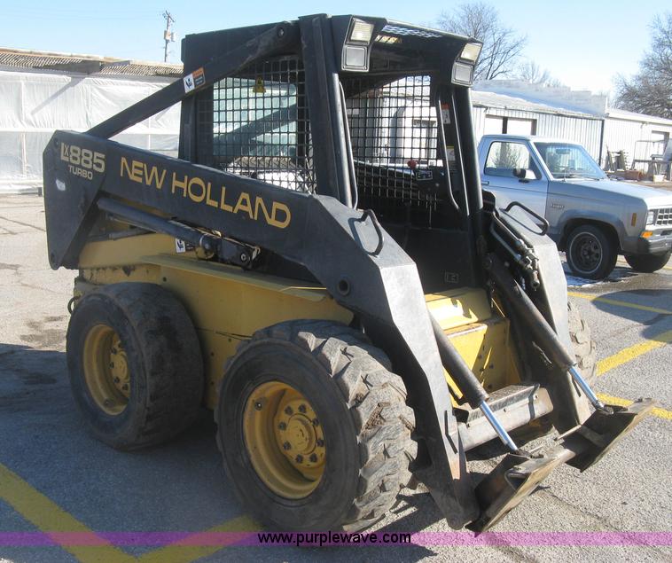 image for item K2876 1995 New Holland LX885 Turbo skid steer