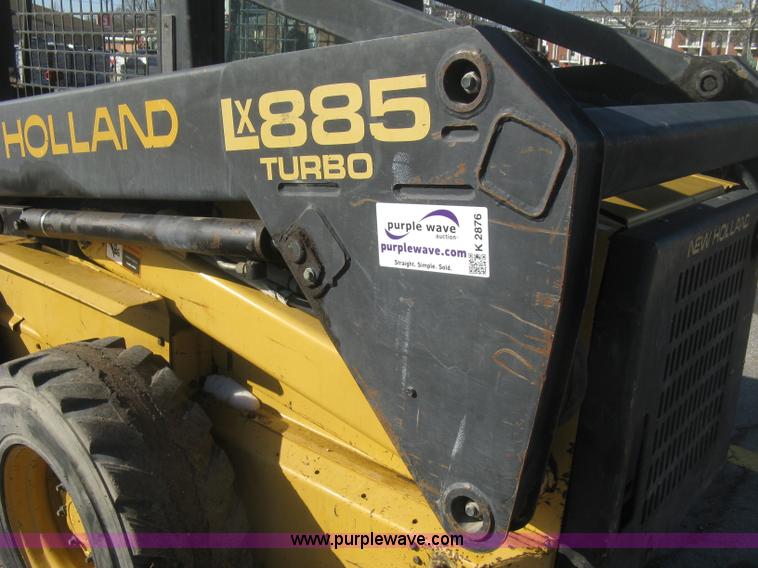 image for item K2876 1995 New Holland LX885 Turbo skid steer