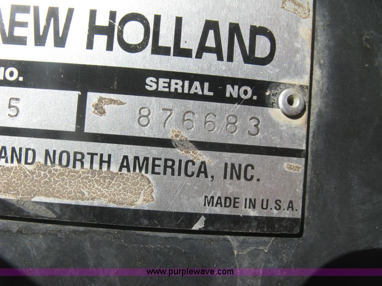 image for item K2876 1995 New Holland LX885 Turbo skid steer