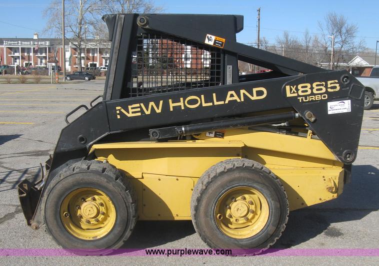 image for item K2877 1997 New Holland LX885 Turbo skid steer