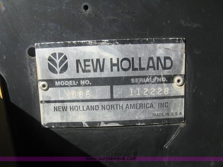 image for item K2877 1997 New Holland LX885 Turbo skid steer