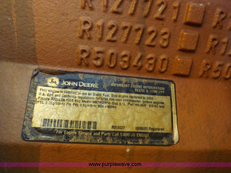 image for item K3197 2003 John Deere 770CH articulated motor grader