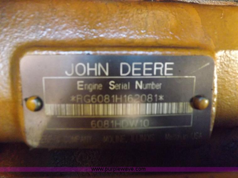 image for item K3197 2003 John Deere 770CH articulated motor grader