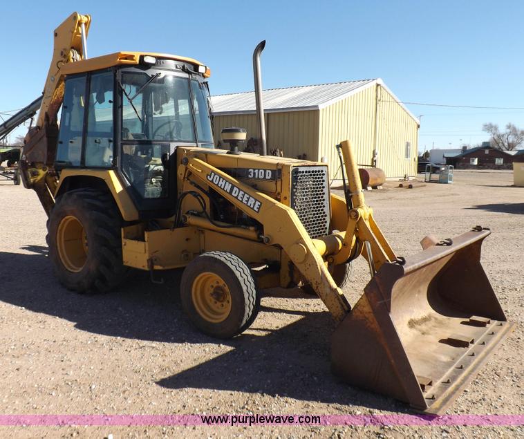 image for item K3198 1995 John Deere 310D backhoe