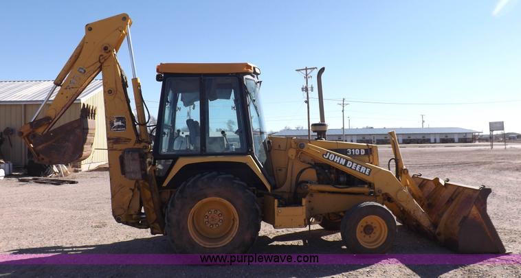 image for item K3198 1995 John Deere 310D backhoe