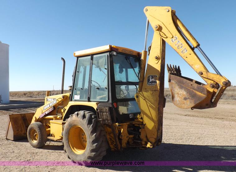 image for item K3198 1995 John Deere 310D backhoe