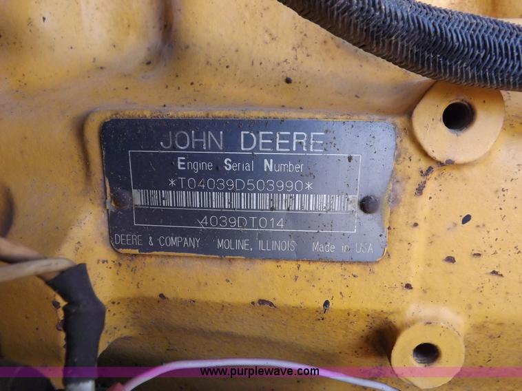 image for item K3198 1995 John Deere 310D backhoe