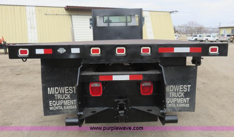 image for item K7087 1995 Ford LN8000F flatbed truck