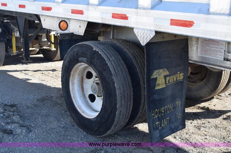 image for item K7172 2000 Travis end dump trailer
