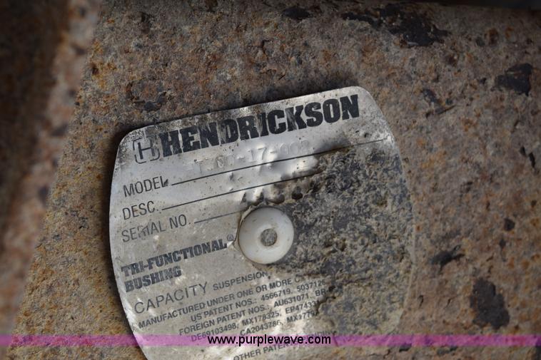 image for item K7172 2000 Travis end dump trailer