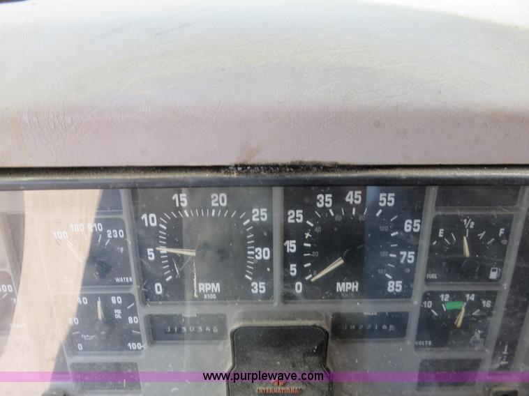 image for item K7243 1996 International 4900 sewer rodder truck