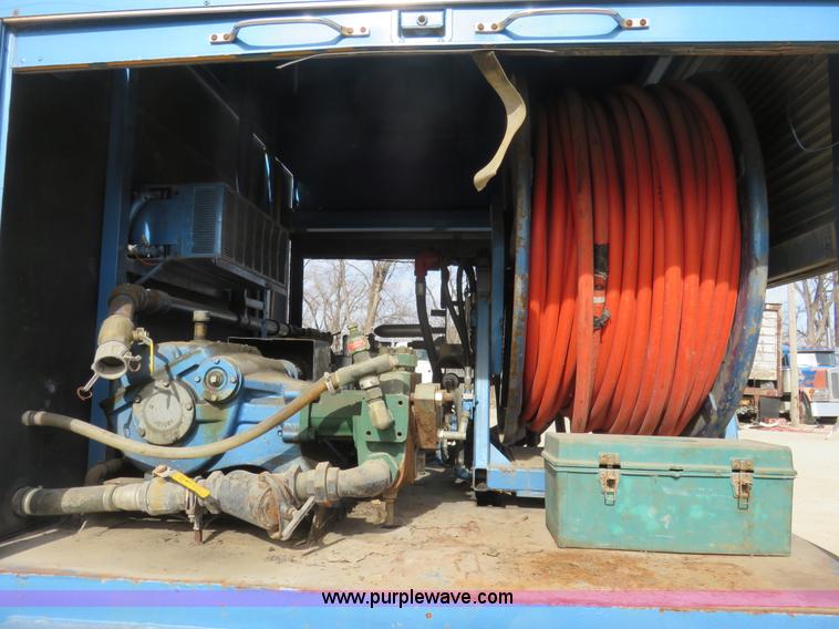 image for item K7243 1996 International 4900 sewer rodder truck