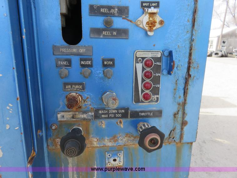 image for item K7243 1996 International 4900 sewer rodder truck