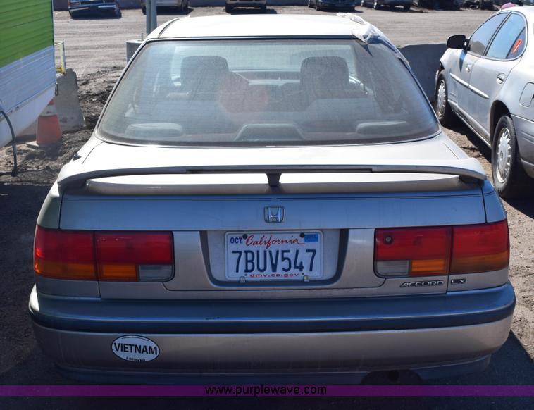 image for item E6163 1993 Honda Accord LX