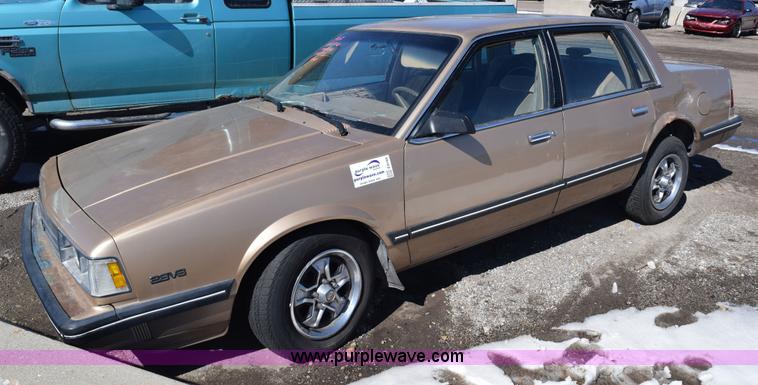 image for item E6165 1986 Chevrolet Celebrity