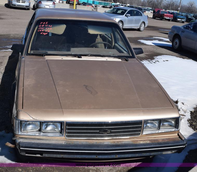 image for item E6165 1986 Chevrolet Celebrity
