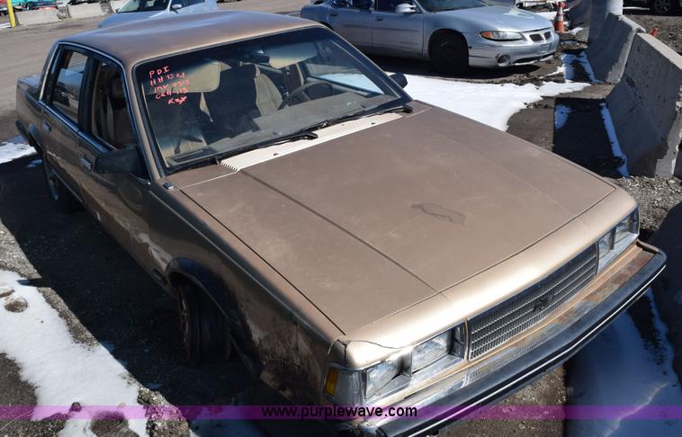 image for item E6165 1986 Chevrolet Celebrity