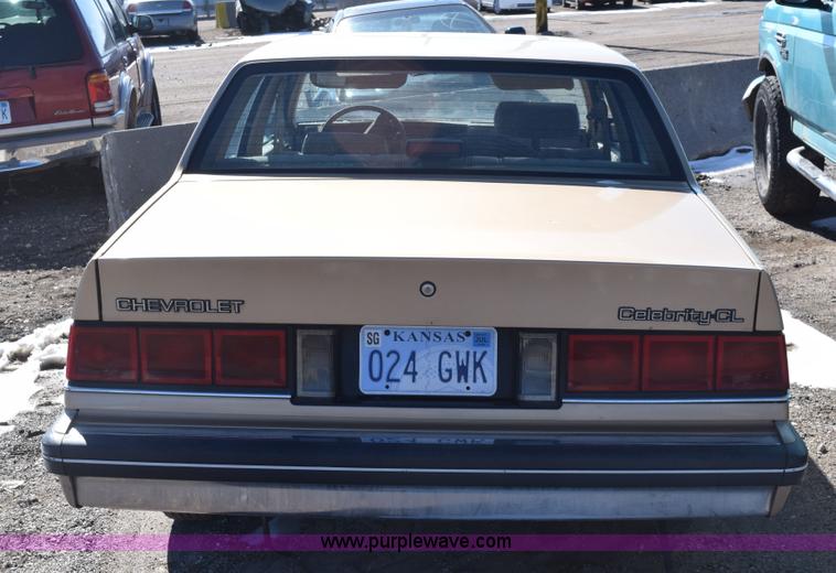 image for item E6165 1986 Chevrolet Celebrity
