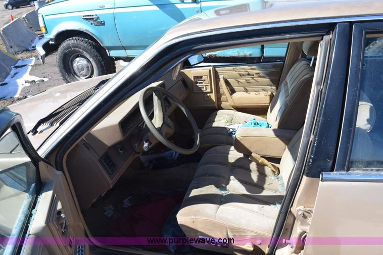 image for item E6165 1986 Chevrolet Celebrity