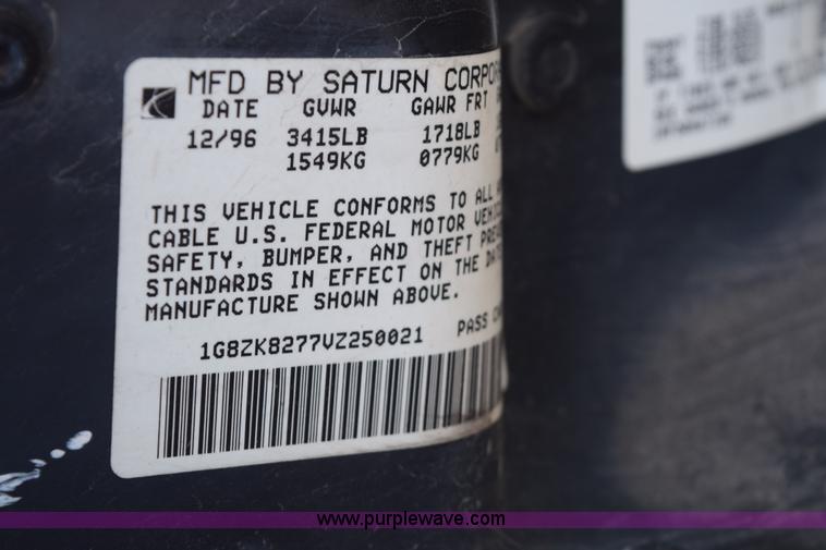 image for item E6179 1997 Saturn SW2