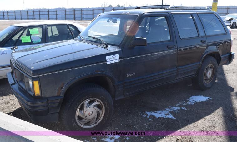 image for item E6232 1992 Oldsmobile Bravada SUV