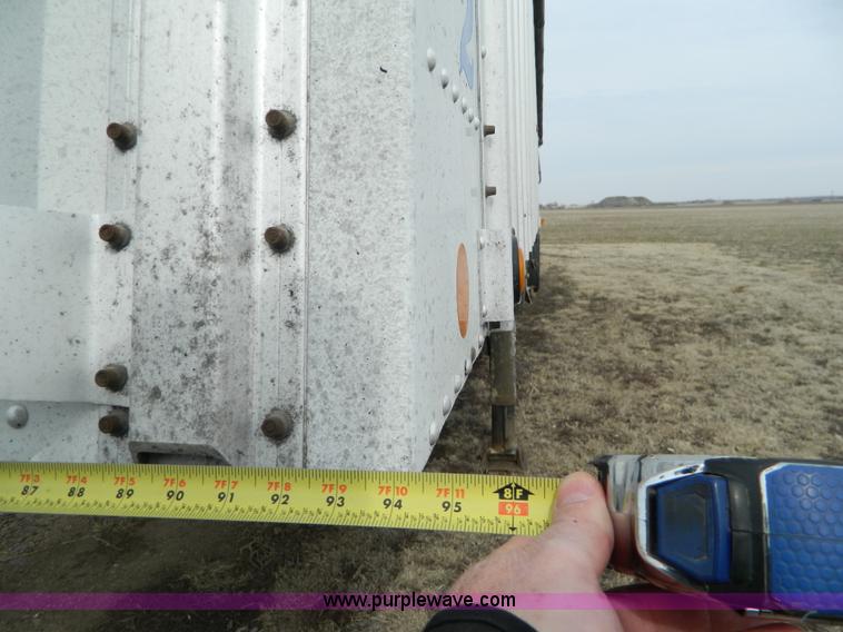 image for item H2258 2005 Merritt double hopper bottom grain trailer