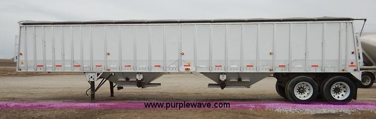 image for item I5063 2000 Corn Husker double hopper grain trailer