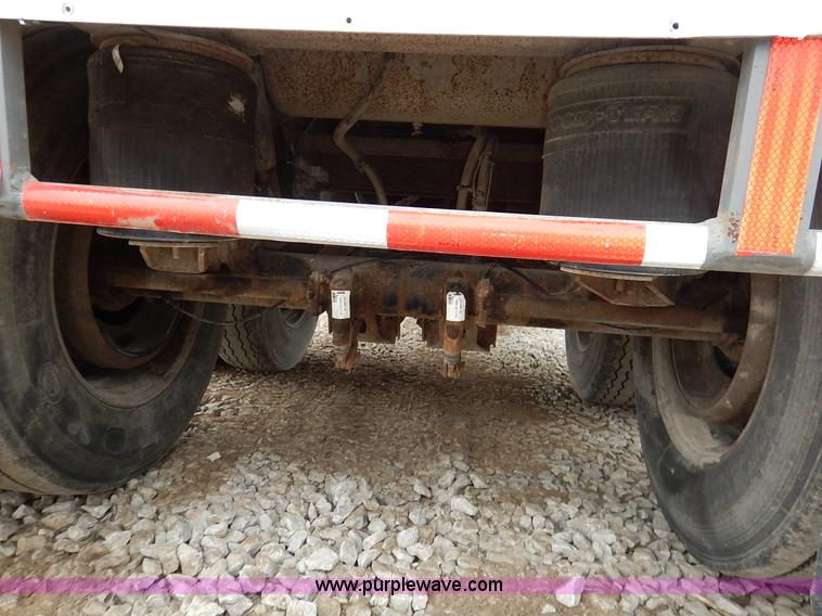 image for item I5063 2000 Corn Husker double hopper grain trailer