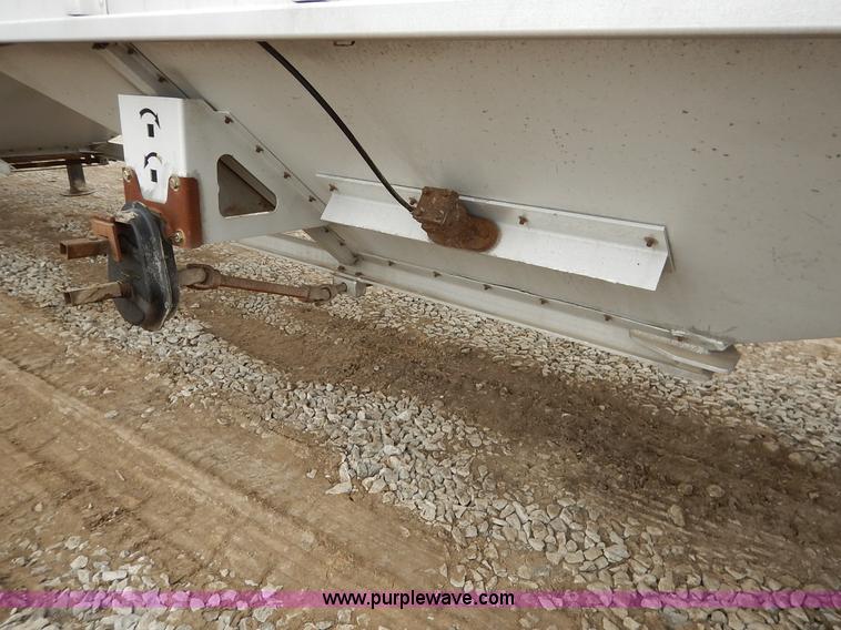 image for item I5063 2000 Corn Husker double hopper grain trailer