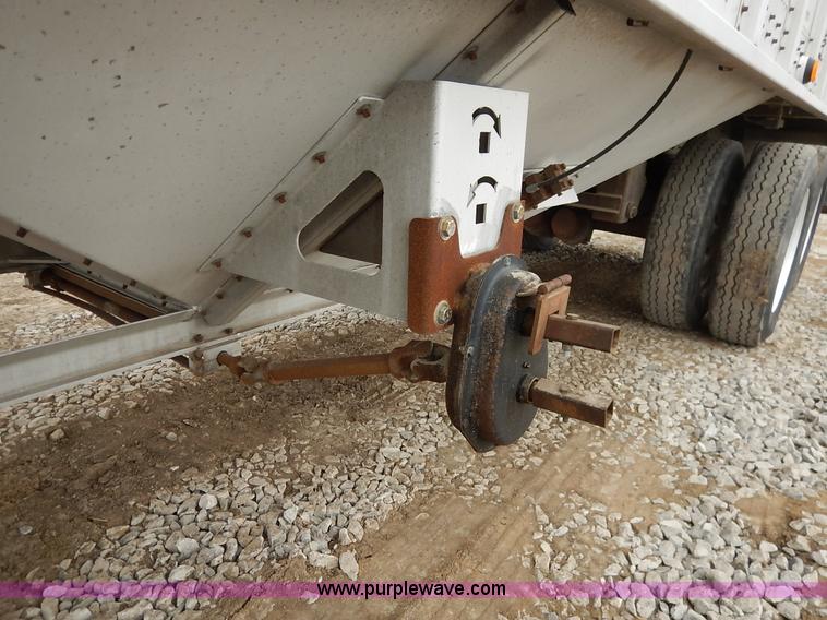 image for item I5063 2000 Corn Husker double hopper grain trailer