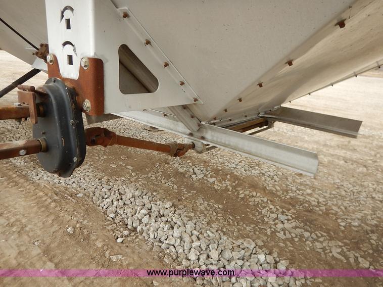 image for item I5063 2000 Corn Husker double hopper grain trailer