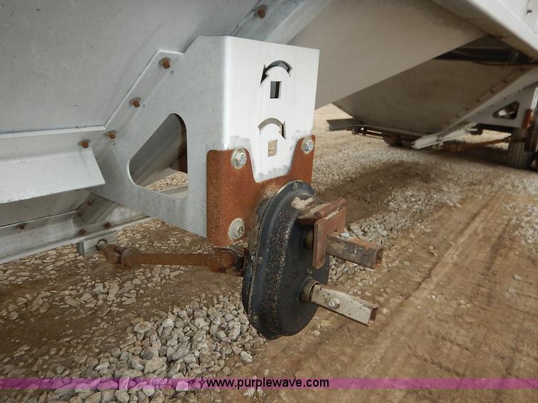 image for item I5063 2000 Corn Husker double hopper grain trailer