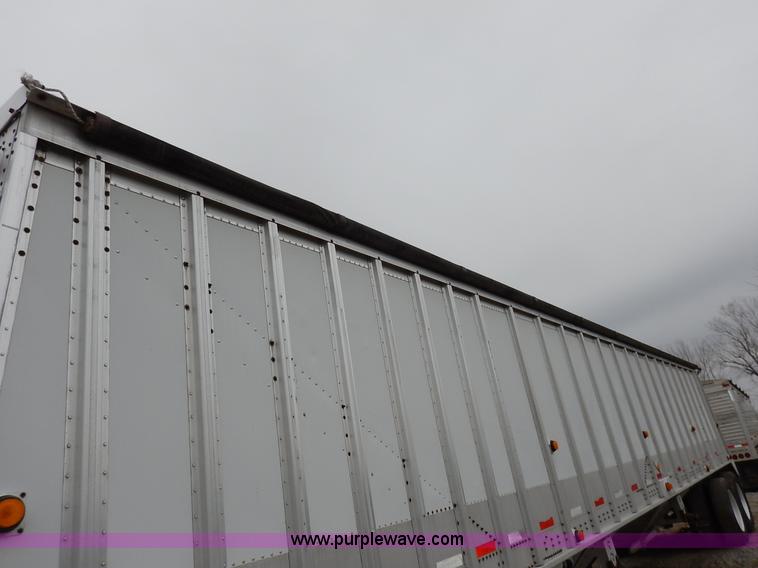 image for item I5063 2000 Corn Husker double hopper grain trailer