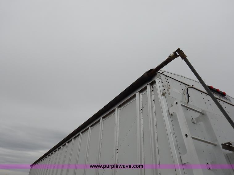 image for item I5063 2000 Corn Husker double hopper grain trailer